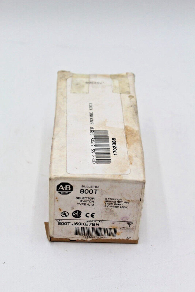 Allen-Bradley 800T-J69KE7BH Selector Switch