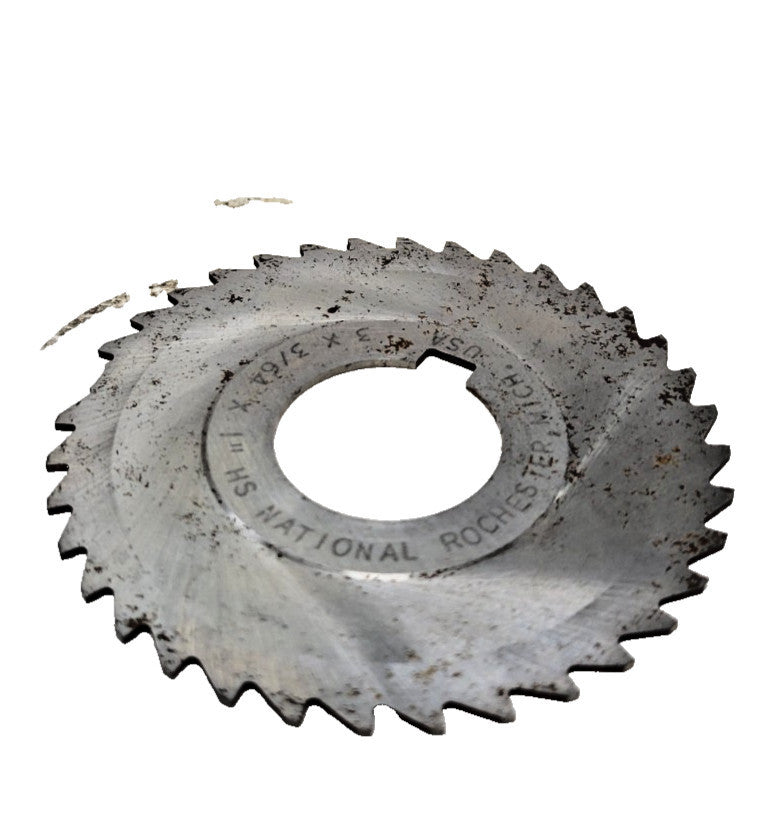 NATONAL 3" X 3/64" X 1" SLITTING/SLOTTING SAW 36 TEETH
