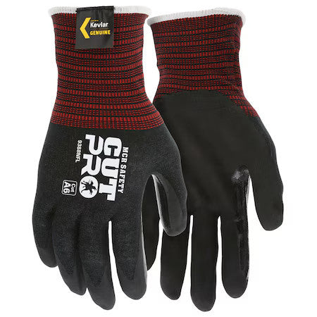 Mcr Safety 9388Nfsxxl Vendroll Vend Glove, Cut Level A6 ,Nitrile ,Foam ,2Xl 1 Pr