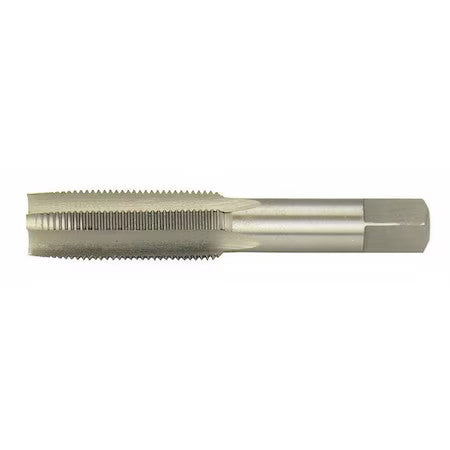 Westward 2Lxe8 Straight Flute Hand Tap, 1/2"-13, Taper, 4 Flutes, Unc
