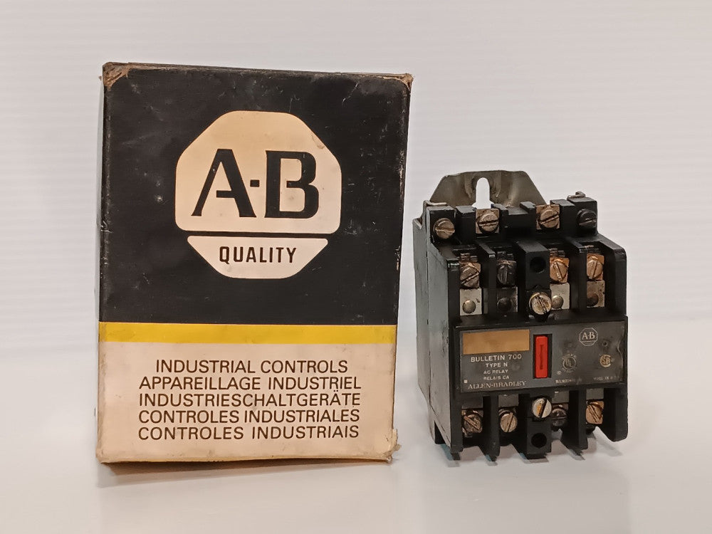 Allen-Bradley 700-N400A1 Bulletin 700 Type N Industrial Control AC Relay