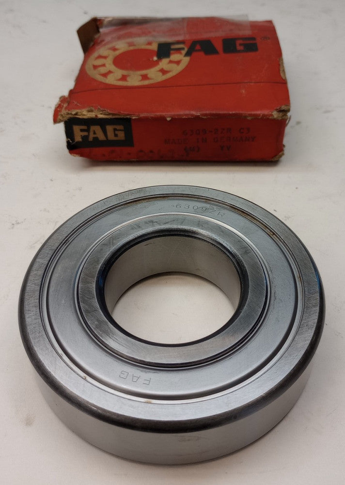 FAG 6309-2ZR-C3 Ball Bearing Deep Groove 45 x 100 x 25mm 63092ZRC3 Double Shield