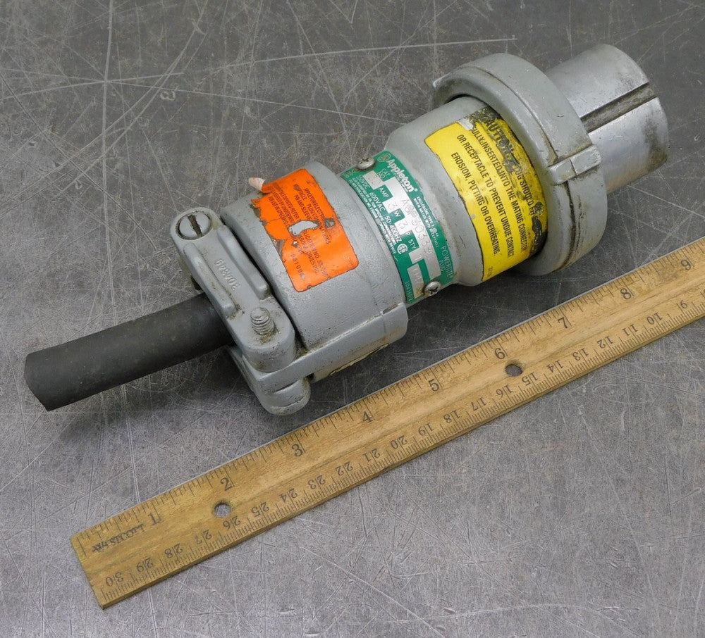 Appleton ACP3033BC Clamp Ring Powertite Plug 30A 600V 3W 3P