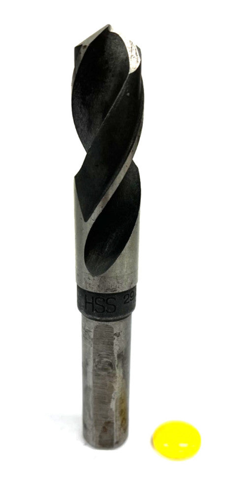 REDUCED SHANK DRILL BIT 29/32" SHANK DIA 3/4" X 2-3/8" SPIRAL FLUTE 2 FLUTE