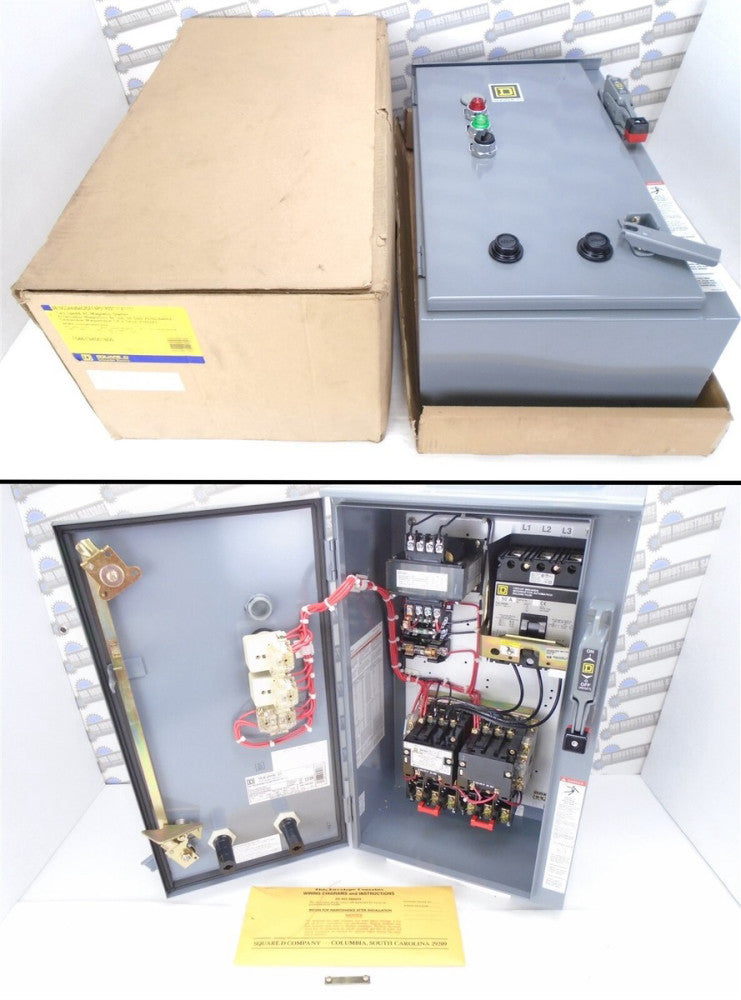 SQUARE-D - 8810SCO4S - 2 Speed Combo Motor Starter - 3P 200/230/460/575 7.5/10HP