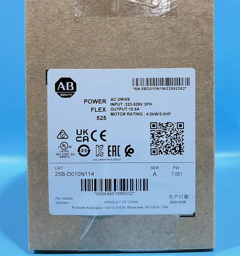 In Stock In Box New Factory Sealed 25B-D010N114 /A AB General Purpose AC Drive
