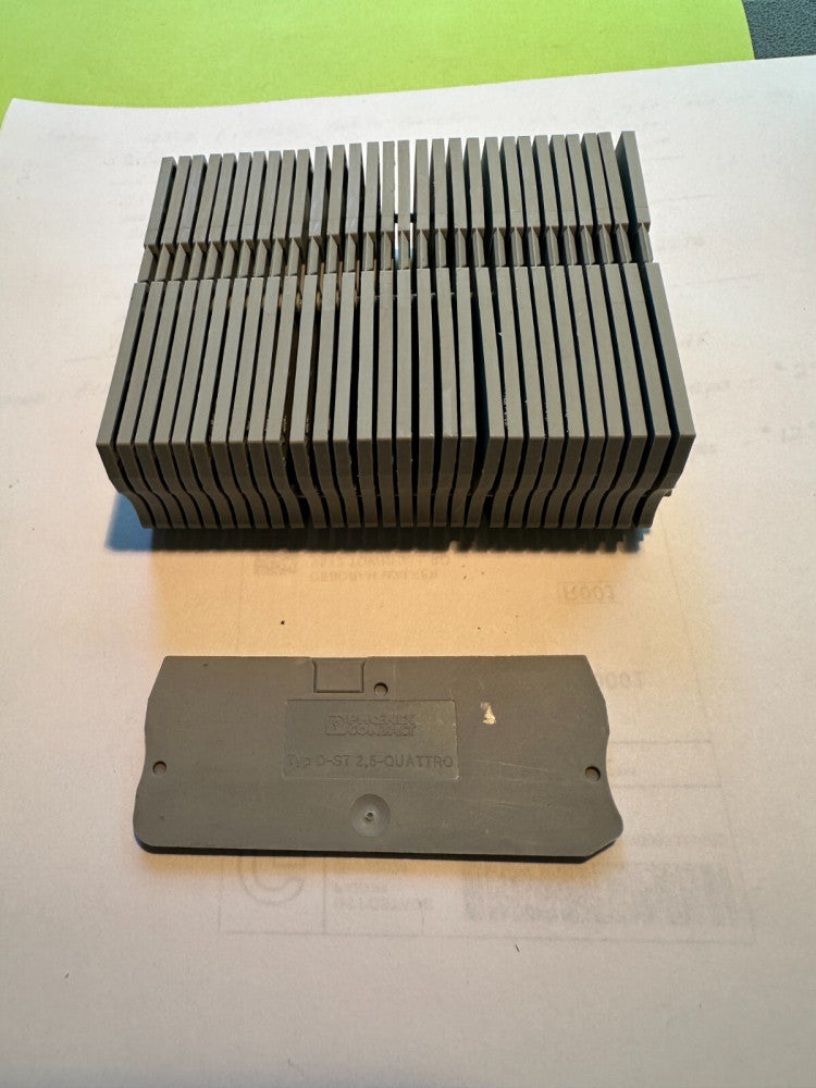 Phoenix Contact D-ST 2.5 QUATTRO Gray - Lot of 30pcs - New Fast Ship