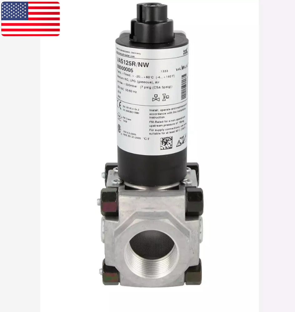 One Brand New KROMSCHROEDER VAS125R/NW Solenoid Valve - US Stock