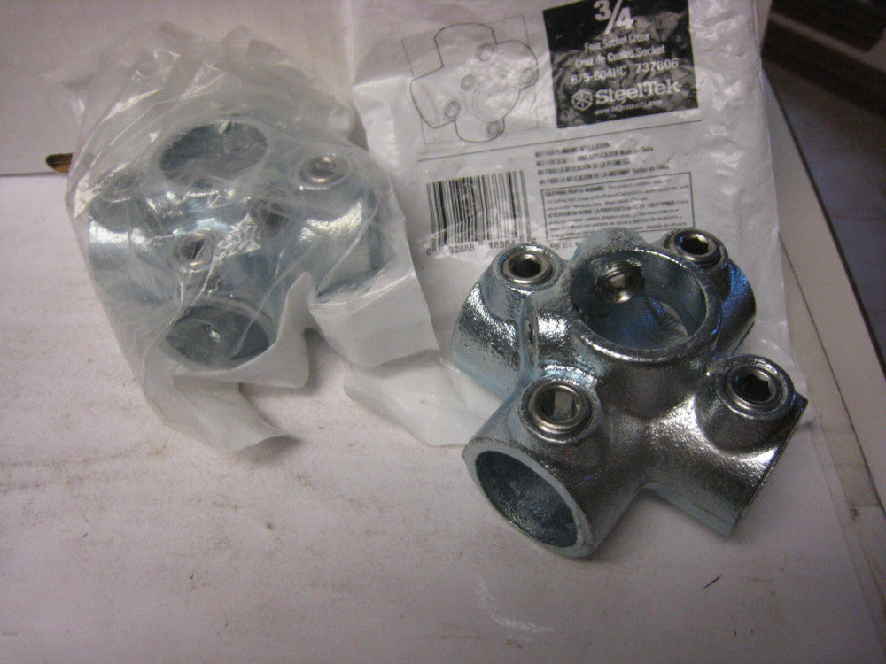 2 yes 2 BK Products Steel Tek 675-804HC 3/4” Four Socket Cross #737806