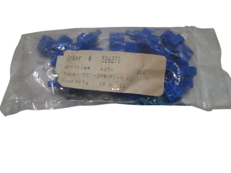 LOT OF 10 FESTO CK-1/4-PK-4 QUICK CONNECT  NSNP IN A BAG