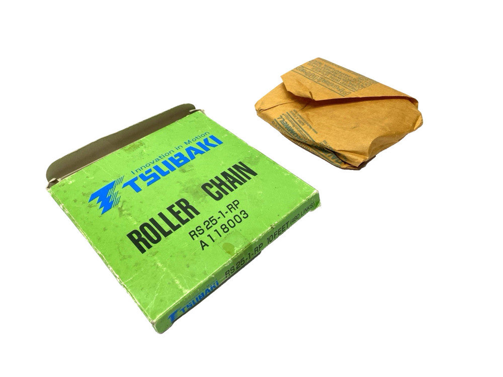 Tsubaki RS25-1-RP Roller Chain 10' Length A118003