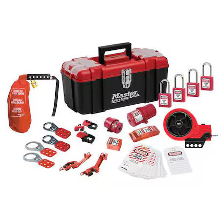 Master Lock 1457E410kapre Personal Safety Lockout Pouch,Red