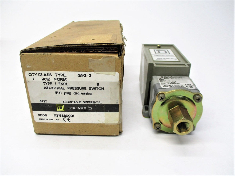 SQUARE D 9012GNG-3 NSMP