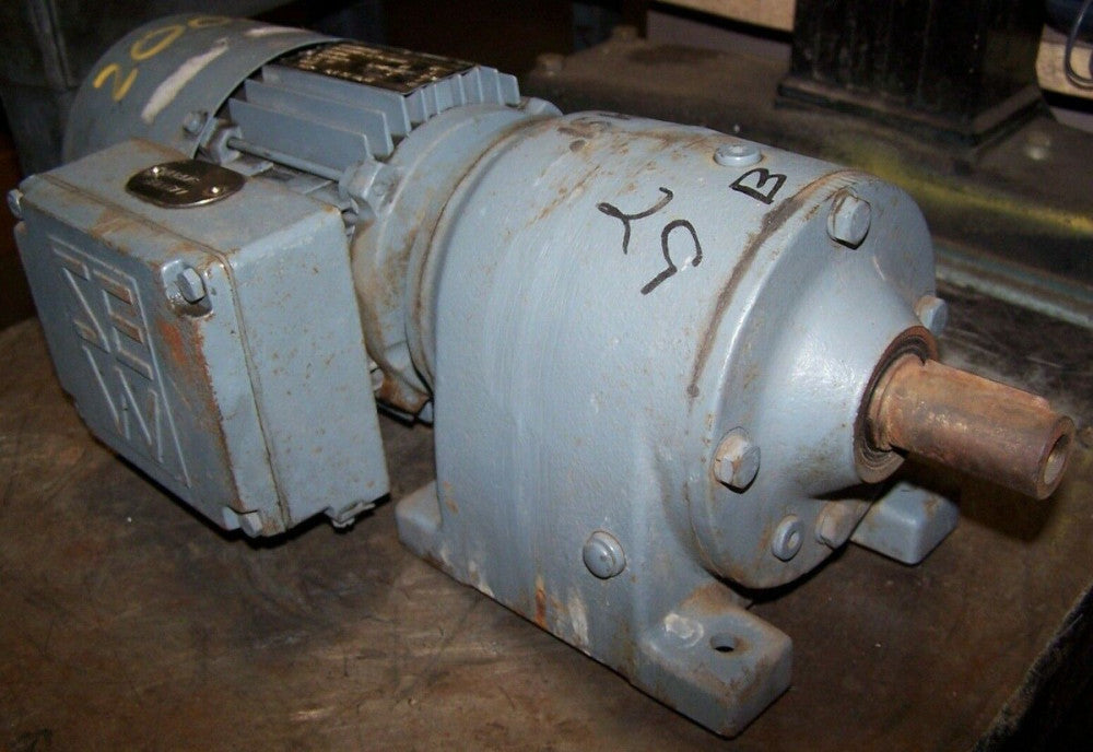 SEW EURODRIVE .15 KW AC ELECTRIC BRAKE GEARMOTOR 29 RPM OUTPUT R40DT71K4BM 