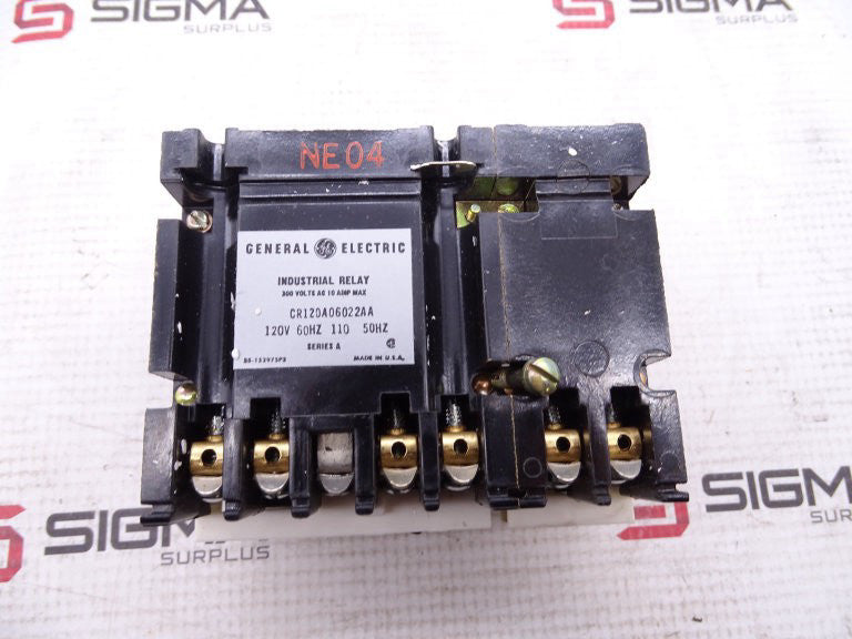 GENERAL ELECTRIC CR120A06022AA RELAY