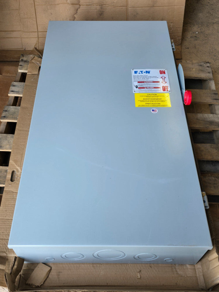 EATON DH365FGK6 ,HEAVY-DUTY FUSIBLE SAFETY SWITCH, 400A /600V/3P/60hz,  NEW !