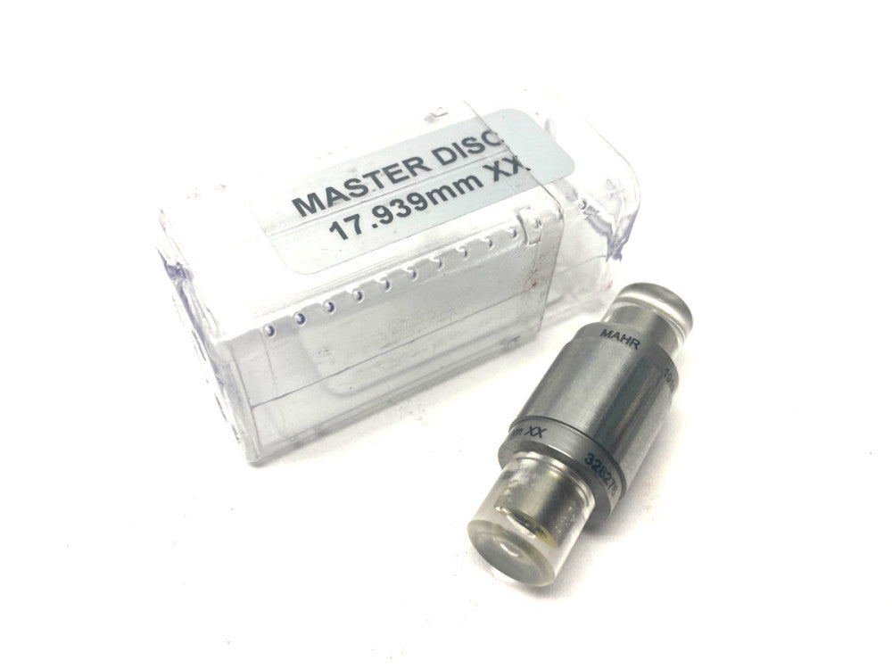 Mahr 2093253 Steel XX Master Disc 17.939mm