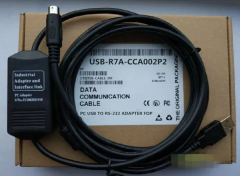 NEW USB-R7A-CCA002P2 Data Communication Cable For Omron