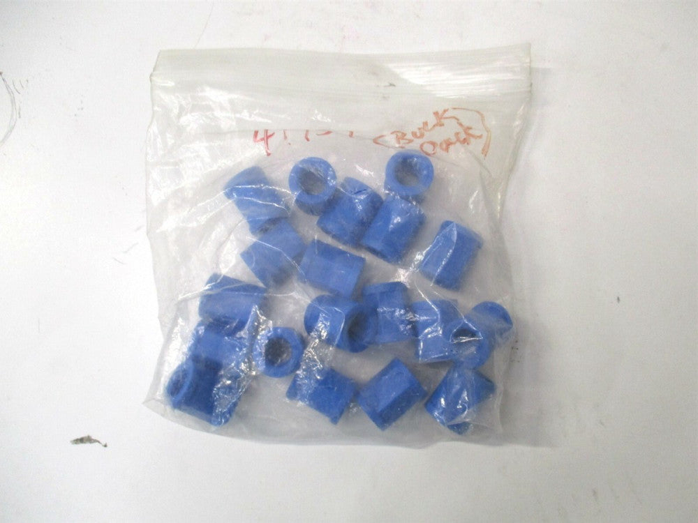 Loc-Line (41757) 1/4" FNPT Blue Nylon Female Pipe Couplings - Pack of 19