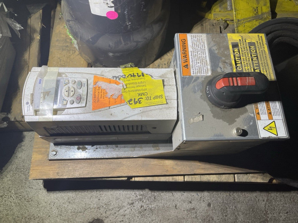 JOHNSON CONTROLS AIR DRIVE MODULATOR AYK550-UH-017A-2+K465 *FREE SHIPPING*
