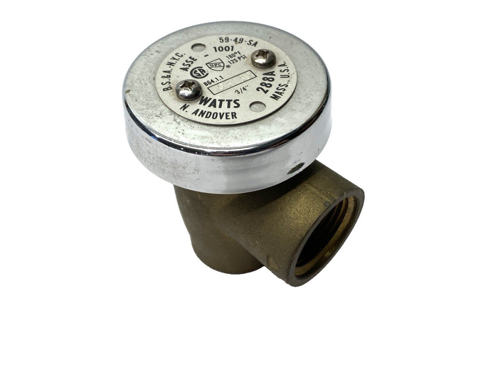 Watts 288A Anti-Siphon Atmospheric Vacuum Breaker 3/4" OLD MODEL