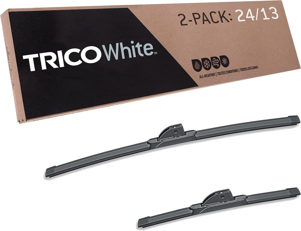 TRICO White 24" + 13" Extreme Weather Winter Beam Wiper Blades #R020