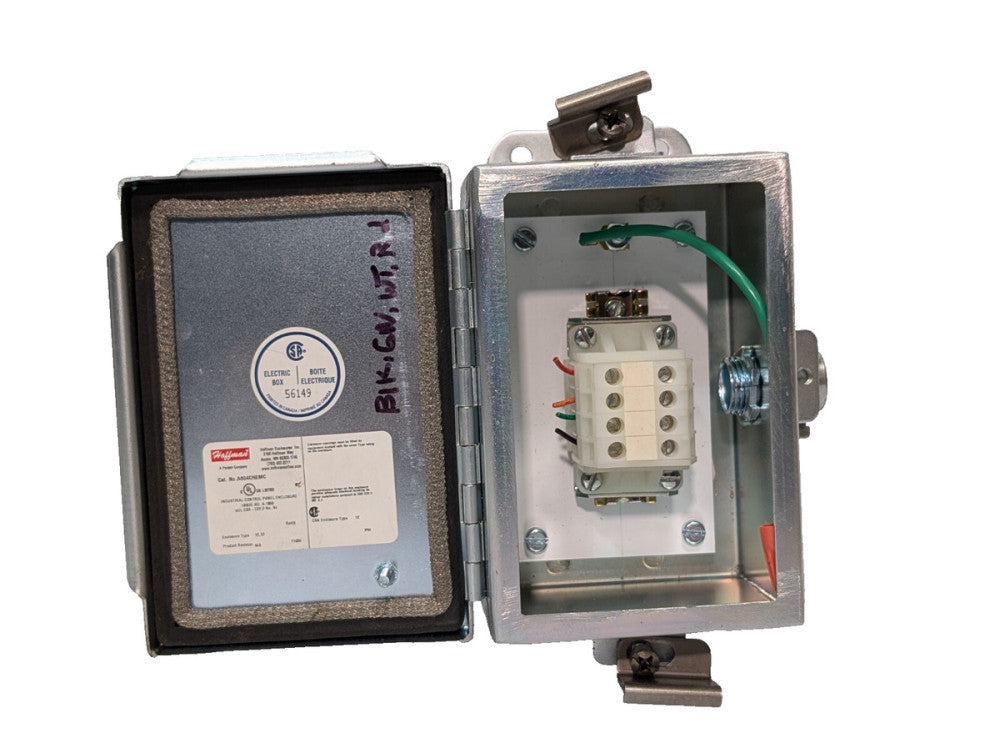 Hoffman A604CHEMC Industrial Control Panel Enclosure Electrical Junction Box