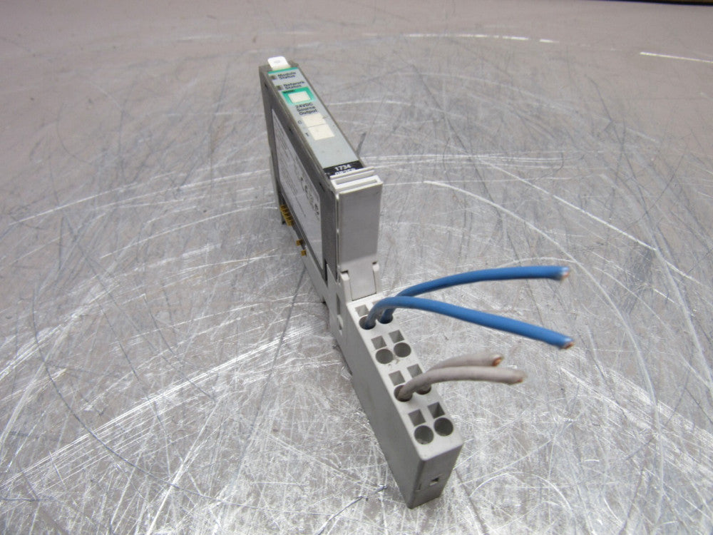 ALLEN BRADLEY POINT I/O 1734-OB2EP SER-C 24VDC SOURCE OUTPUT MOD. USED TAKEOUT