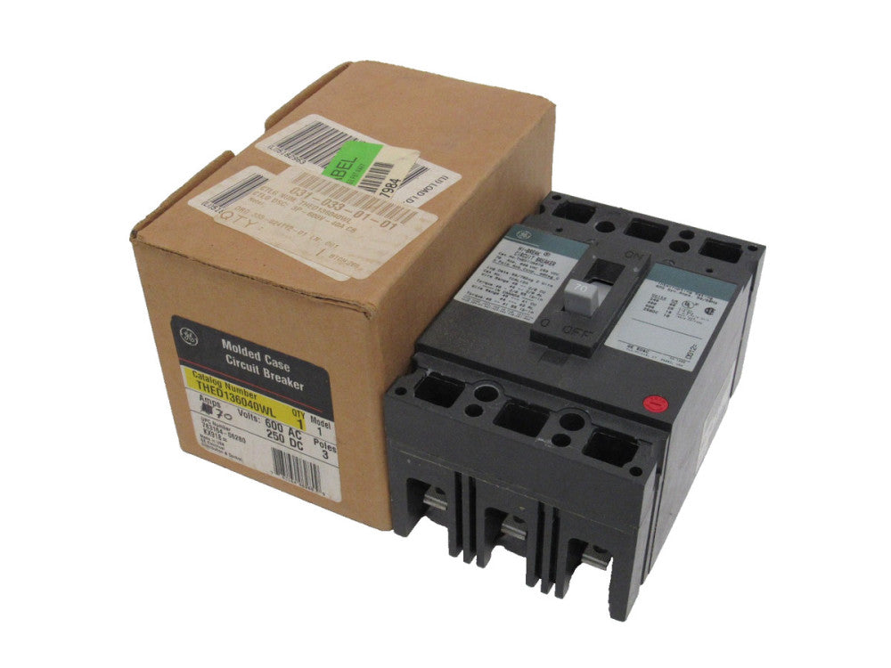 NEW GENERAL ELECTRIC THED136070 CIRCUIT BREAKER 70A