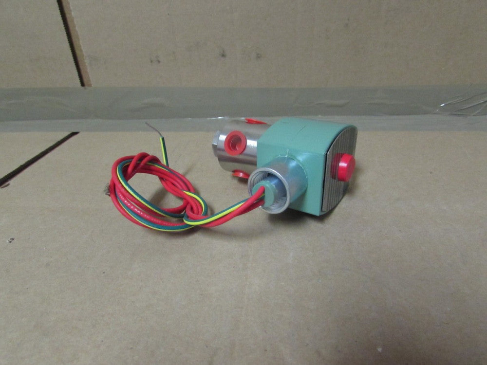 ASCO REDHAT 8320G202 SS, 1/4"NPT, 3-WAY SOLENOID VALVE, N/NIB! MAKE OFFER!