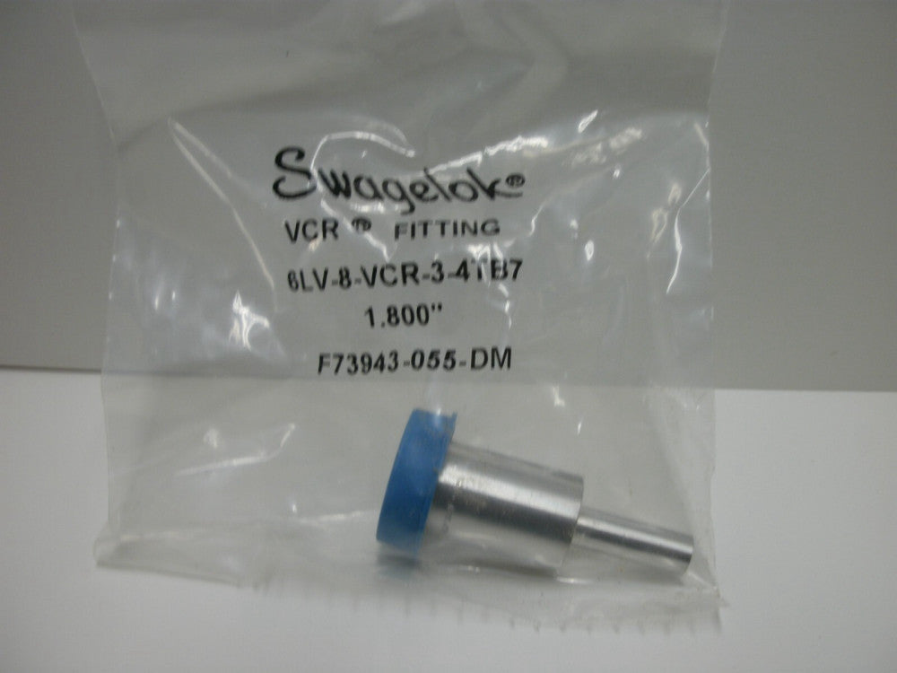 SWAGELOK 6LV-8-VCR-3-4TB7 316L VAR VCR FITTING LONG TUBE BUTT WELD NEW IN PKG