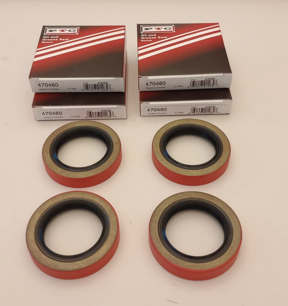 PTC 470460 Oil Seal 1.687" ID X  2.565" OD X 0.50" W (Pack of 4)