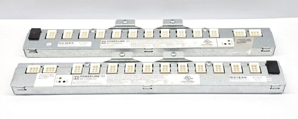 New Square D Powerlink G3 Control Bus Set 12 Circuit NF12SBLG3 & NF12SBRG3