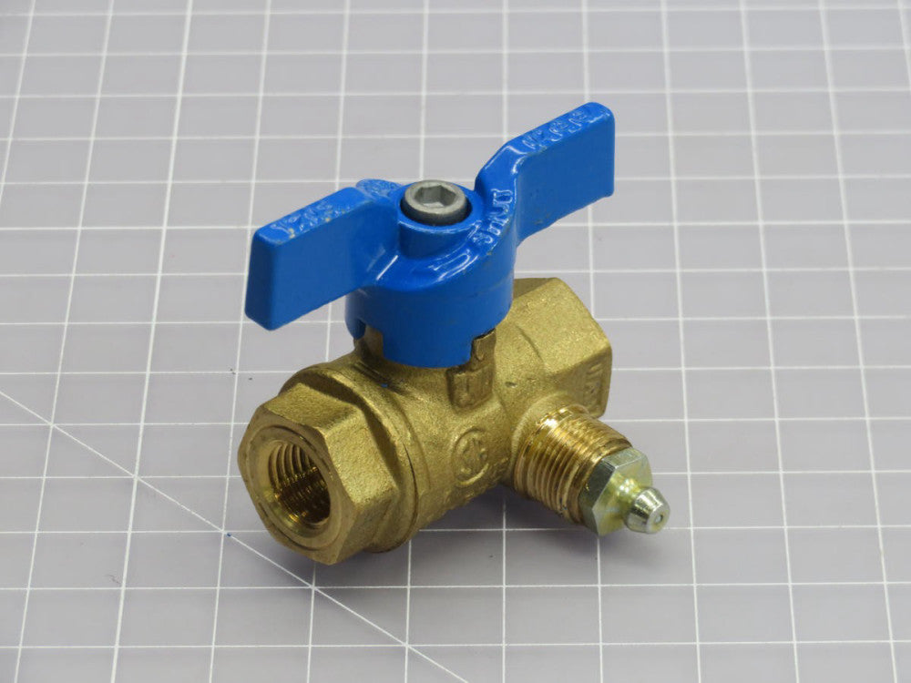 LOT OF 3 JOMAR 102-301 PIECE THREADED VALVE T240044