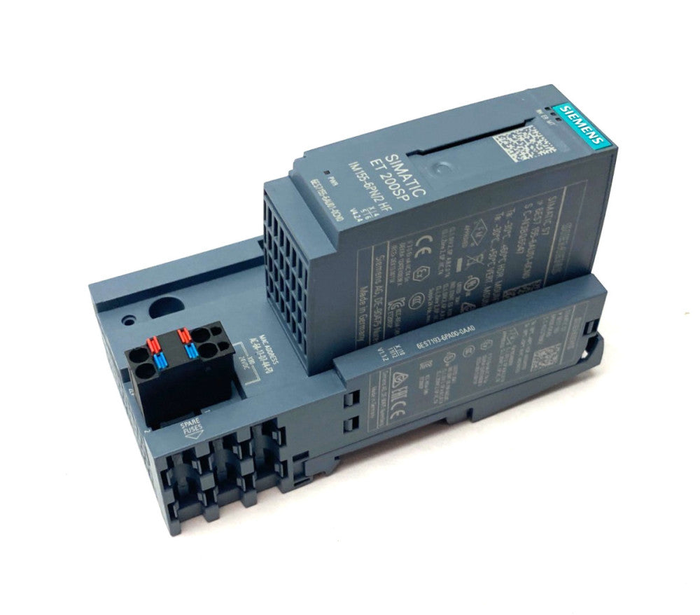 Siemens 6ES7155-6AU01-0CN0 SIMATIC ET 200SP 2-port Interface Module IM 155-6PN/2