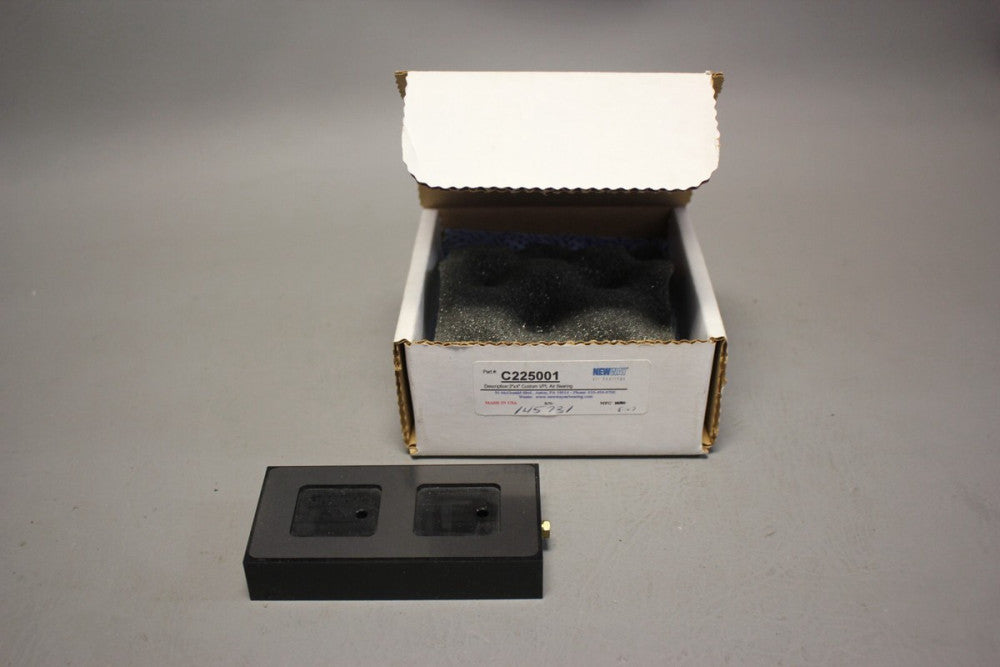 NEW WAY CUSTOM 2'' x 4'' FLAT RECTANGULAR AIR BEARING P/N: 145731