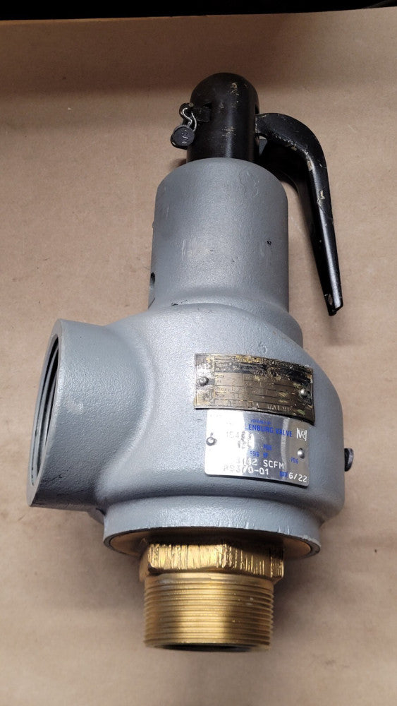 Mecklenburg Valve Refurbished Dresser Model 1543J Safety Relief Valve 3142 SCFM