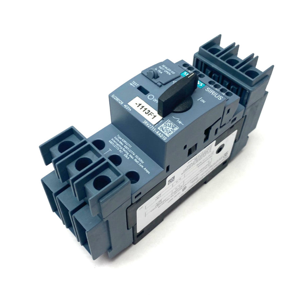 Siemens 3RV2711-4AD10 SIRIUS Motor Starter Circuit Breaker Frame Size S00