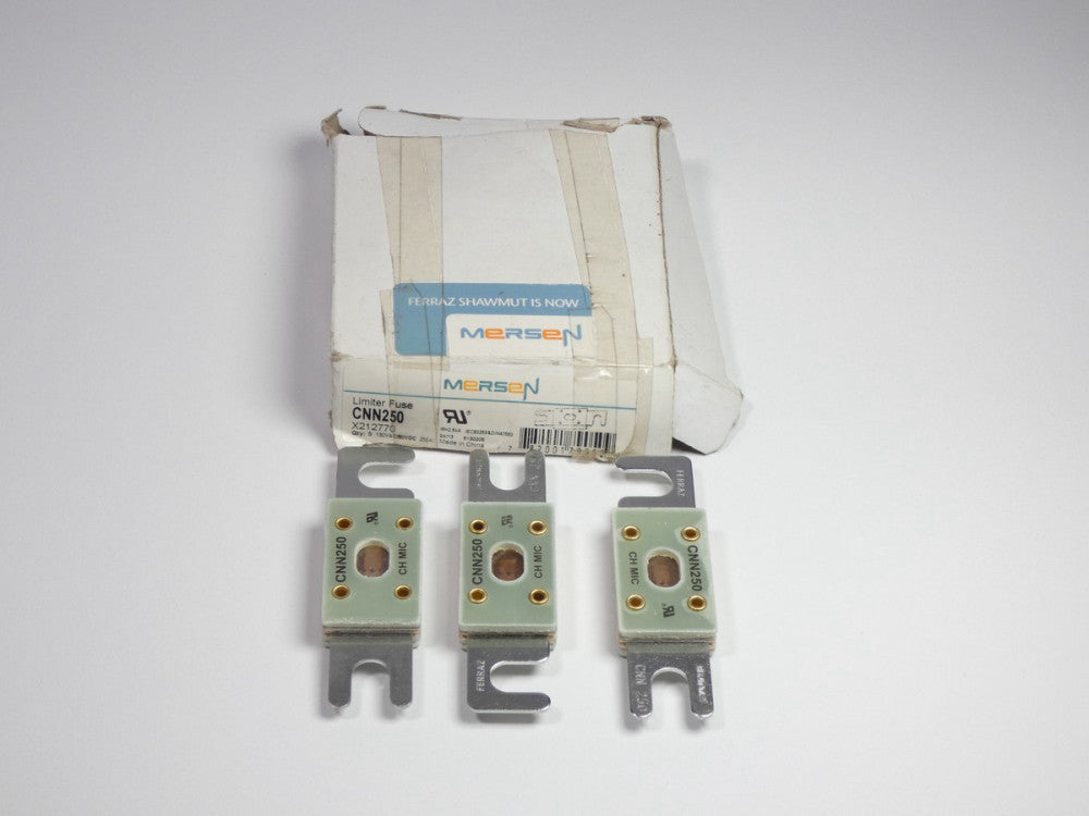 *Lot of 3* Mersen Ferraz Shawmut CNN250 Forklift Limiter 250A Fuse 130VAC/80V...