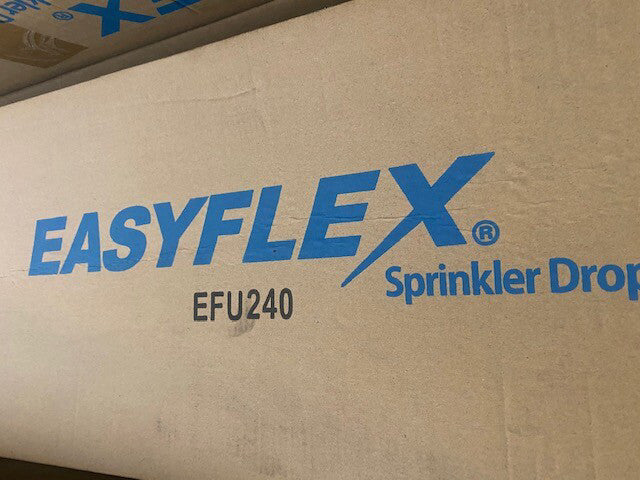 (Case of 20) EasyFlex EFU240 Flexible Unbraided Fire Sprinkler Hose 1/2X40"