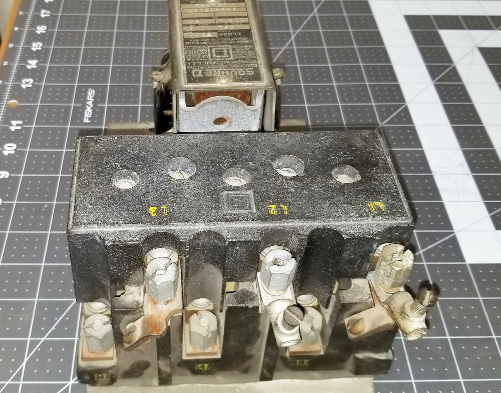 SQUARE D CONTACTOR  3PH 45/50 AMP 110/115V COIL, 8502 TYPE TA0-1 SPL [Z5S5]