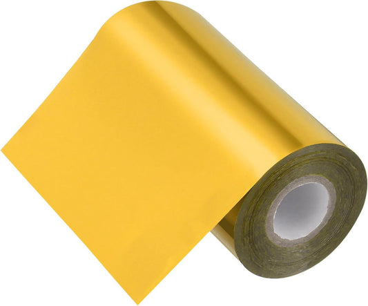 5"X400Ft Hot Stamping Foil Paper, Heat Transfer Hot Stamping Paper Foil Roll for