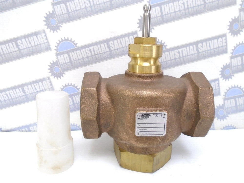 DELTA - DG2-3-40 - 2 in. GLOBE VALVE - 3-Way - 40Cv - 2" FNPT - DG2340 - (NEW)