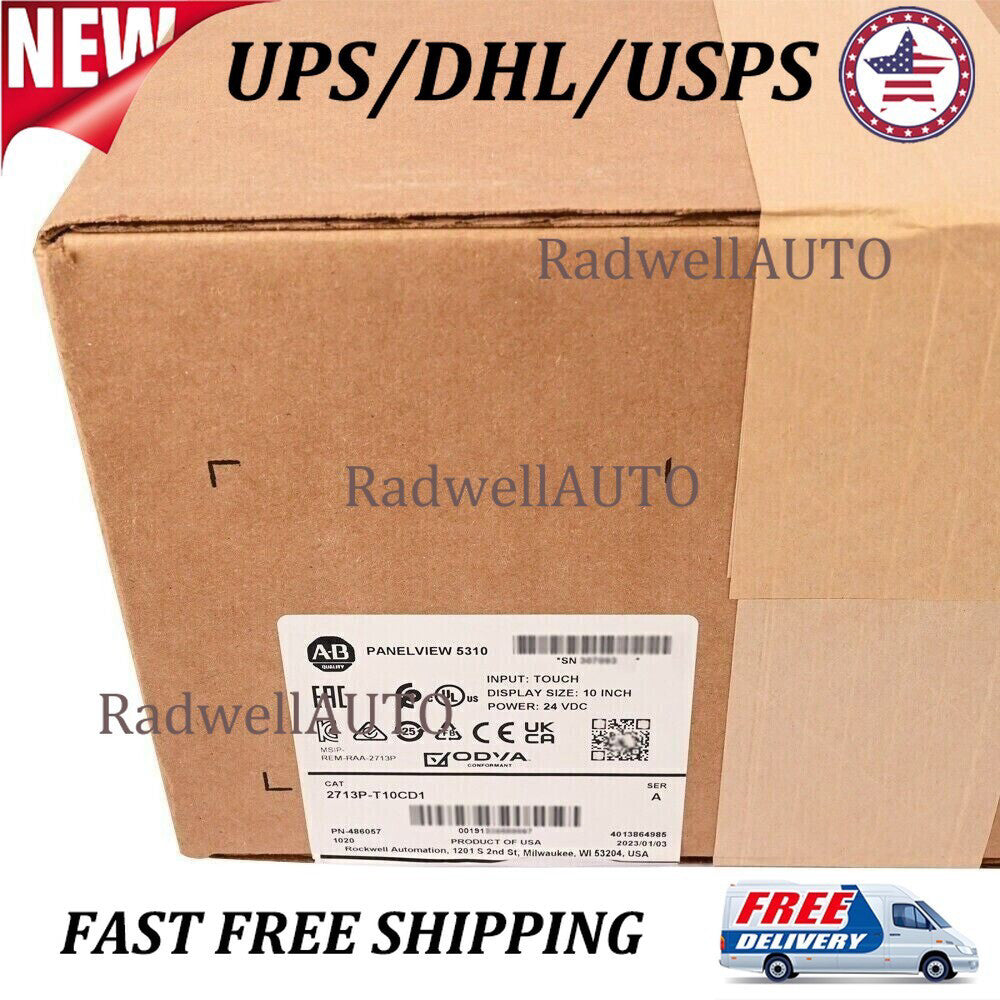 New in box Sealed Allen Bradley 2713P-T10CD1 Panelview 5310 Terminal 10.4