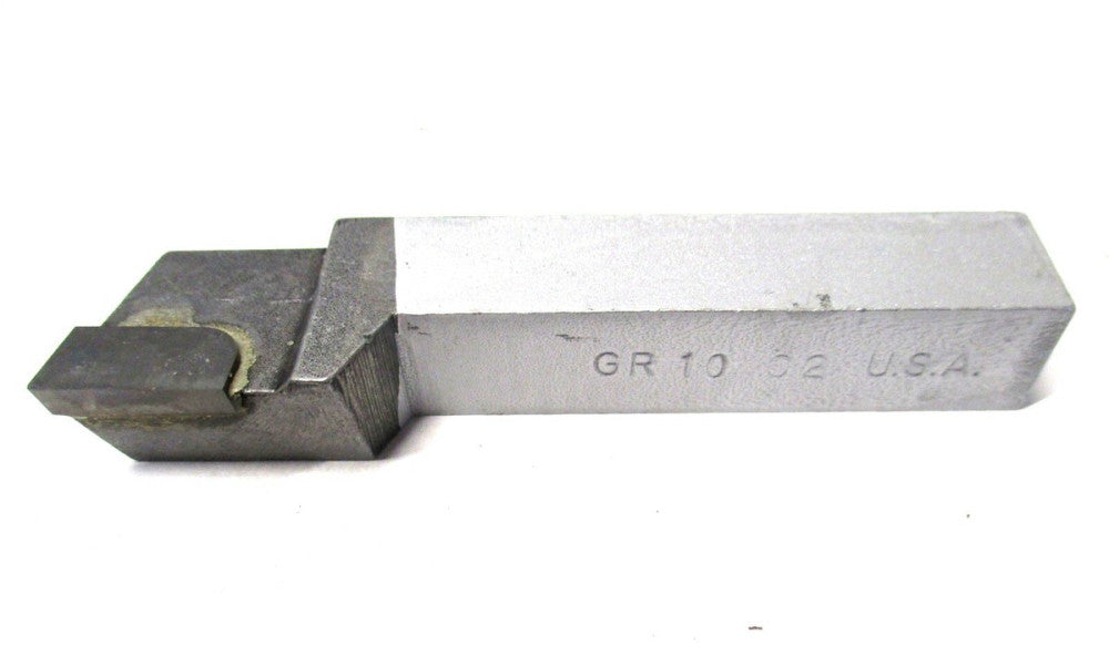 Made in USA (GR-10) 5/8" x 4" GR C2 Carbide Offset Side Cutting Tool Bit - 4 PC