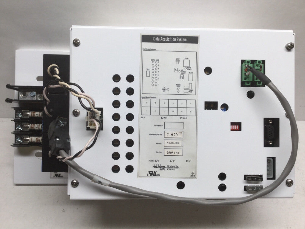 MUSCO Lighting A9207-000 / A9208-000 Data Acquisition System 