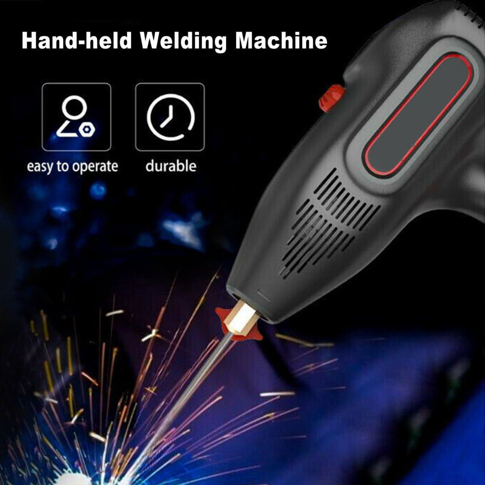 110V 3100W Portable Mini Handheld Welding Gun Machine Welder Kit 15-120A.