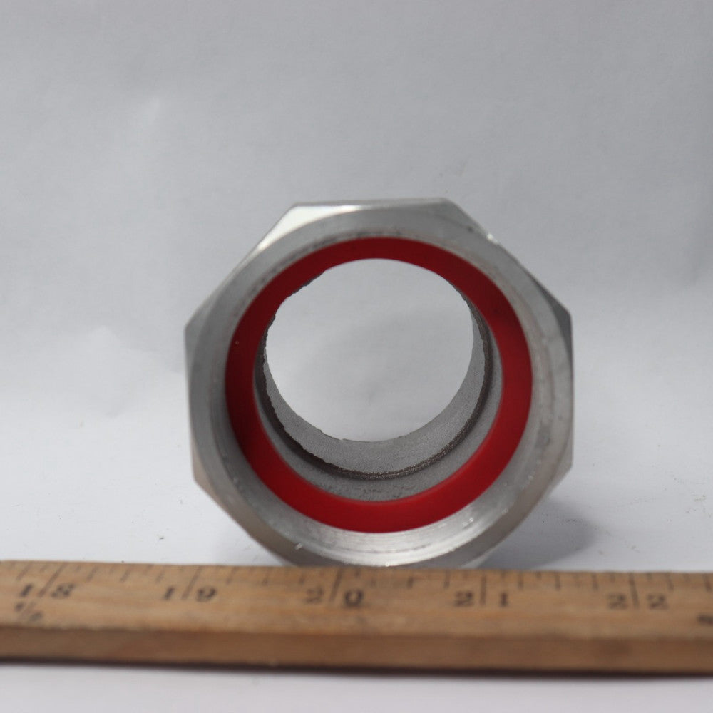 Cam & Groove Coupler Aluminum 2" Male x 1 1/2" Female