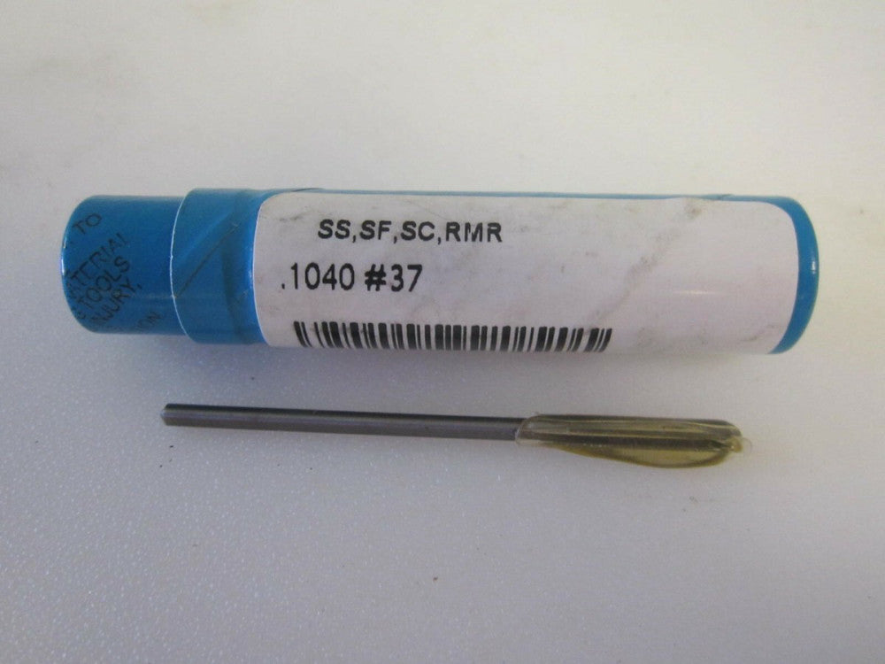 .1040in. x 2-1/4" OAL Right Hand Straight Flute Solid Carbide Chucking Reamer 