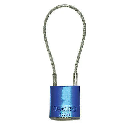 ABUS 13063 Lockout Padlock,Key Alike,Blue Body